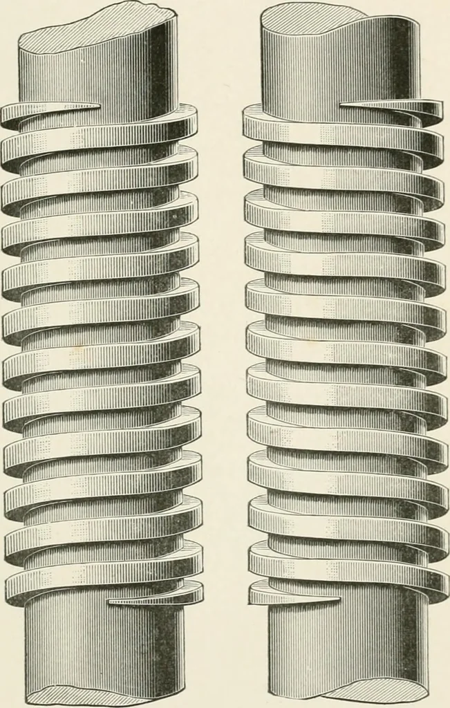 An illustration from Elementary lessons in steam machinery and the marine steam engine, with a short description of the construction of a battleship, 1893, leaf 65