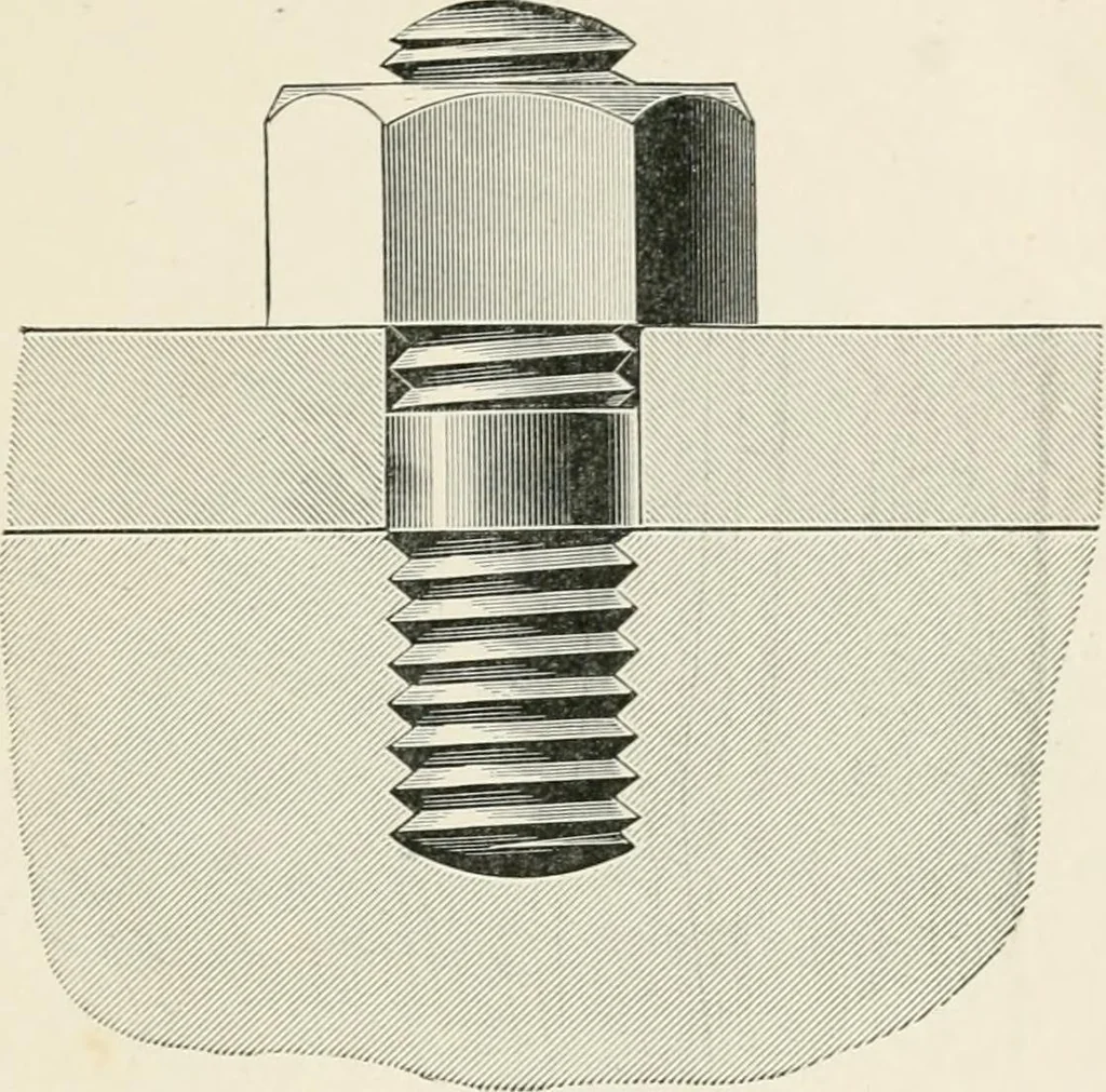 An illustration from Elementary lessons in steam machinery and the marine steam engine, with a short description of the construction of a battleship, 1893, leaf 69