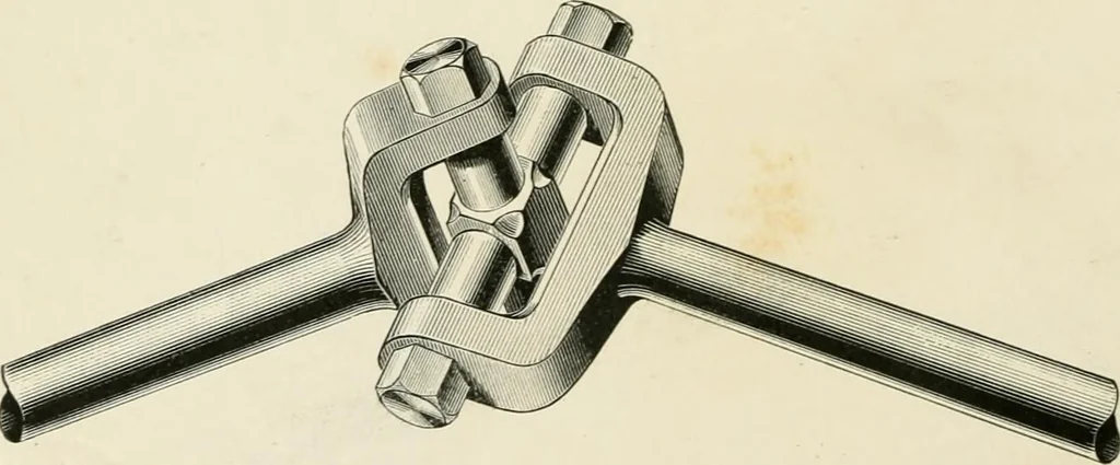 An illustration from Elementary lessons in steam machinery and the marine steam engine, with a short description of the construction of a battleship, 1893, leaf 78