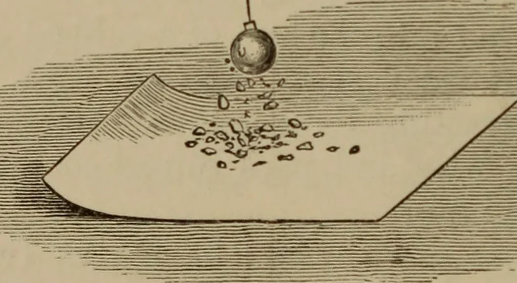 An illustration from Elementary lessons in electricity & magnetism, 1895, leaf 44