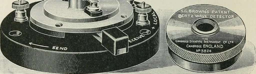 An illustration from An elementary manual of radiotelegraphy and radiotelephony for students and operators, 1916, leaf 236