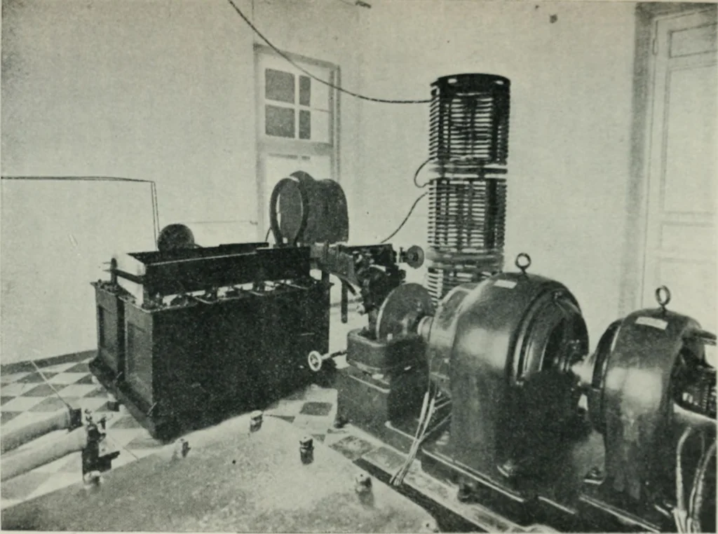 An illustration from An elementary manual of radiotelegraphy and radiotelephony for students and operators, 1916, leaf 267