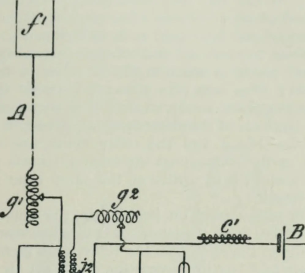 An illustration from An elementary manual of radiotelegraphy and radiotelephony for students and operators, 1916, leaf 269