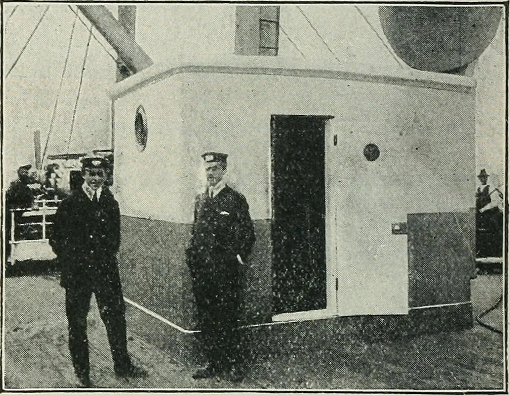 An illustration from An elementary manual of radiotelegraphy and radiotelephony for students and operators, 1916, leaf 278
