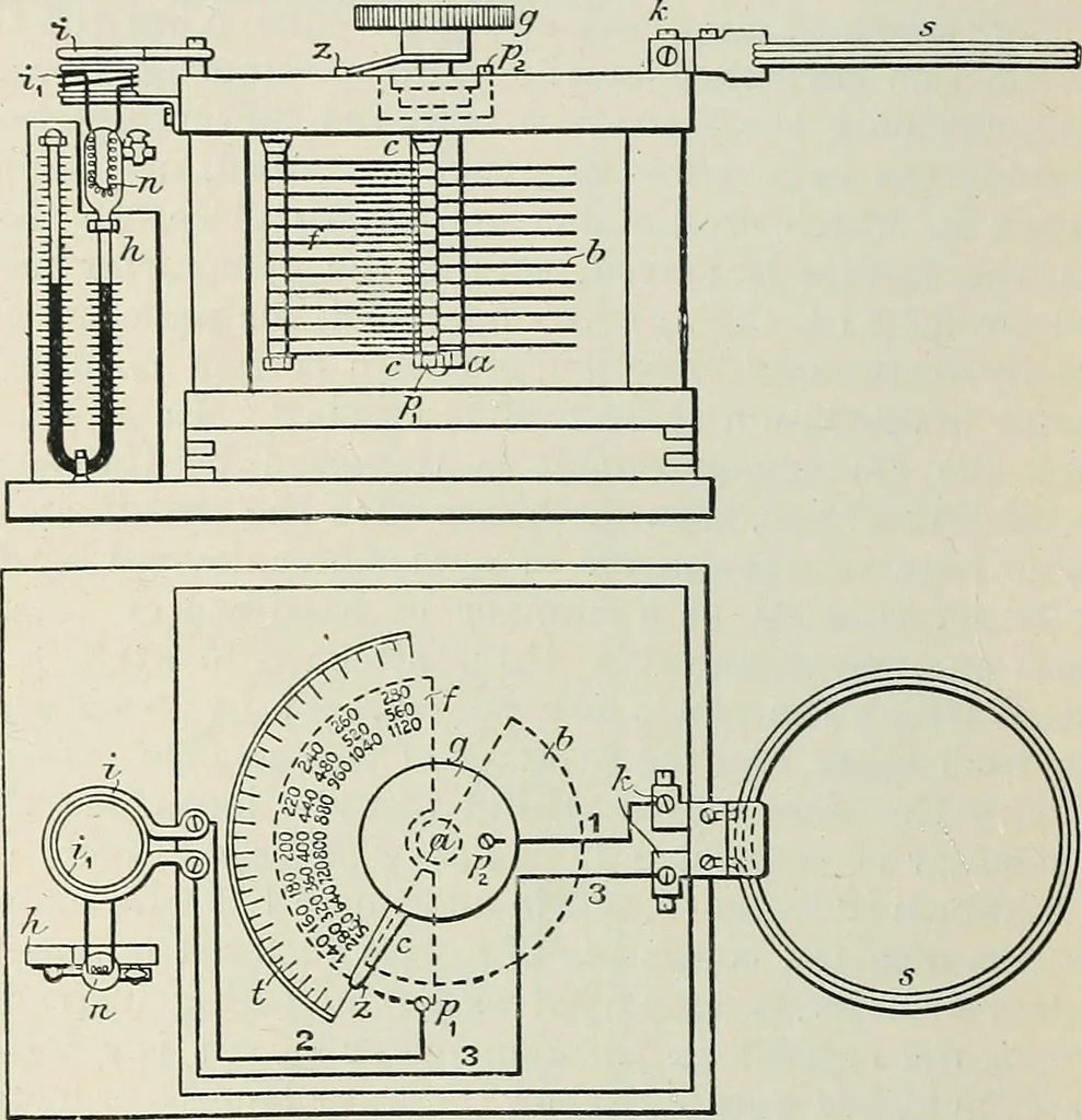 An illustration from An elementary manual of radiotelegraphy and radiotelephony for students and operators, 1916, leaf 334