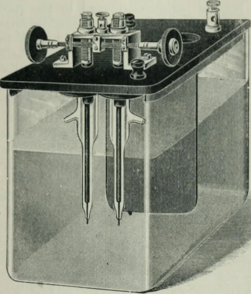 An illustration from An elementary manual of radiotelegraphy and radiotelephony for students and operators, 1916, leaf 71