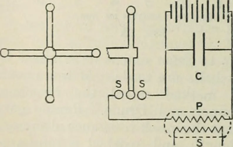 An illustration from An elementary manual of radiotelegraphy and radiotelephony for students and operators, 1916, leaf 82