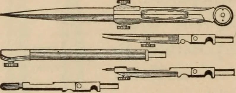 An illustration from Elementary mechanical drawing, for school and shop, 1886, leaf 12