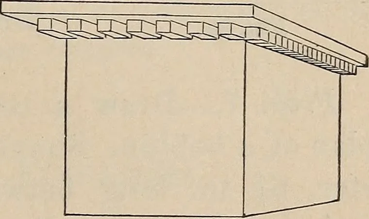 An illustration from Elementary mechanical drawing, for school and shop, 1886, leaf 61