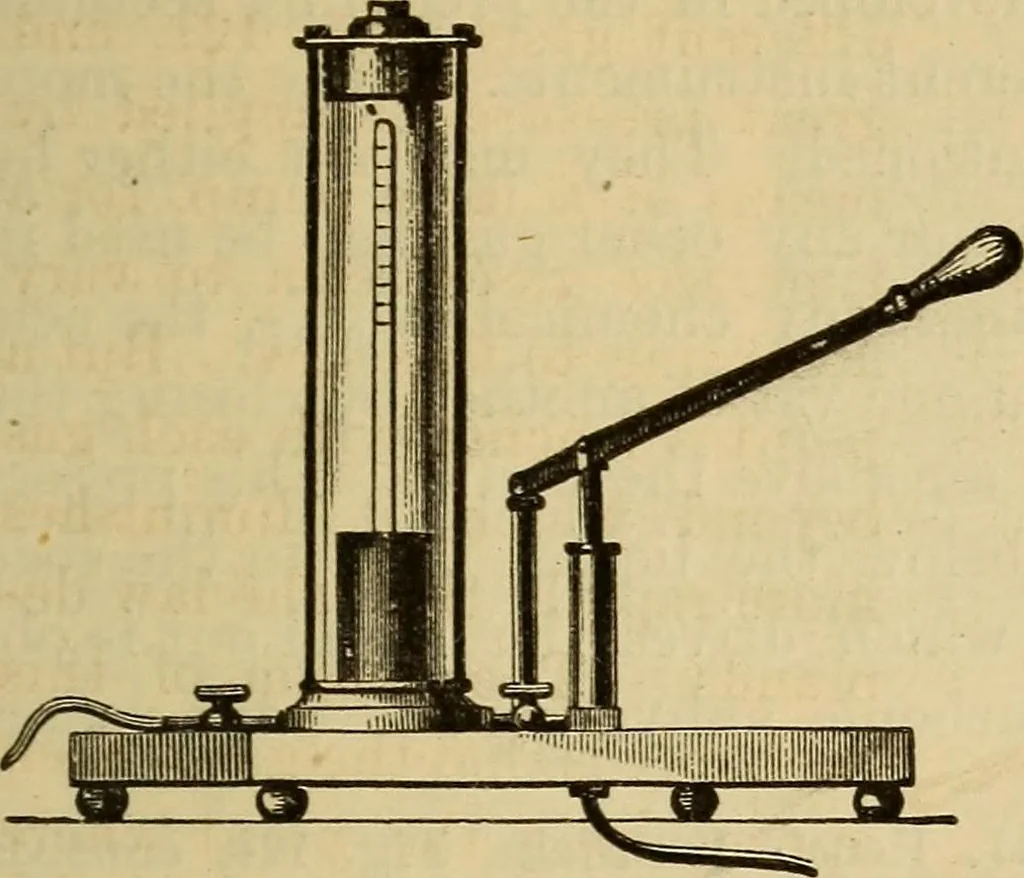 An illustration from Elementary natural philosophy : designed for high schools and academies, 1881, leaf 105