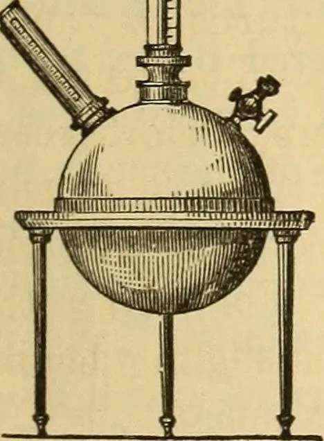 An illustration from Elementary natural philosophy : designed for high schools and academies, 1881, leaf 161