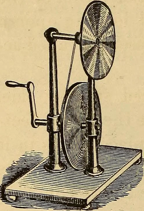An illustration from Elementary natural philosophy : designed for high schools and academies, 1881, leaf 210