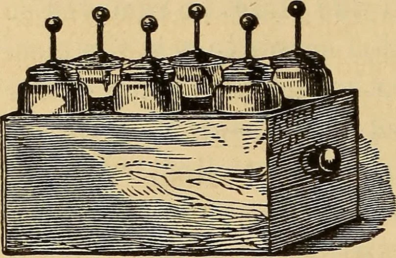 An illustration from Elementary natural philosophy : designed for high schools and academies, 1881, leaf 254