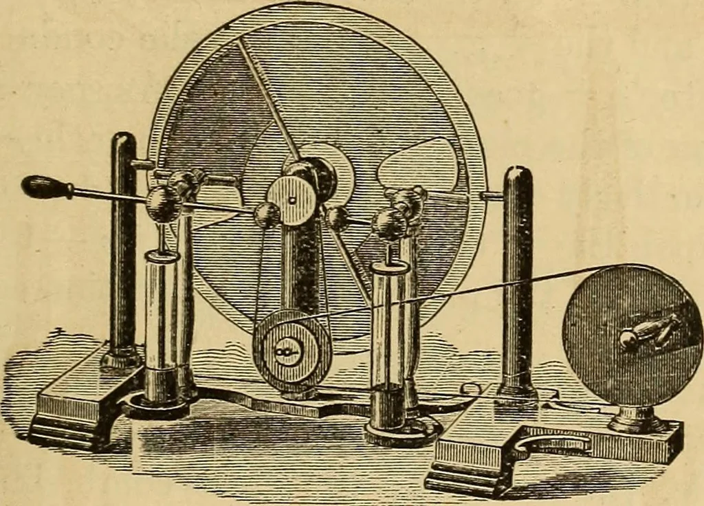 An illustration from Elementary natural philosophy : designed for high schools and academies, 1881, leaf 257