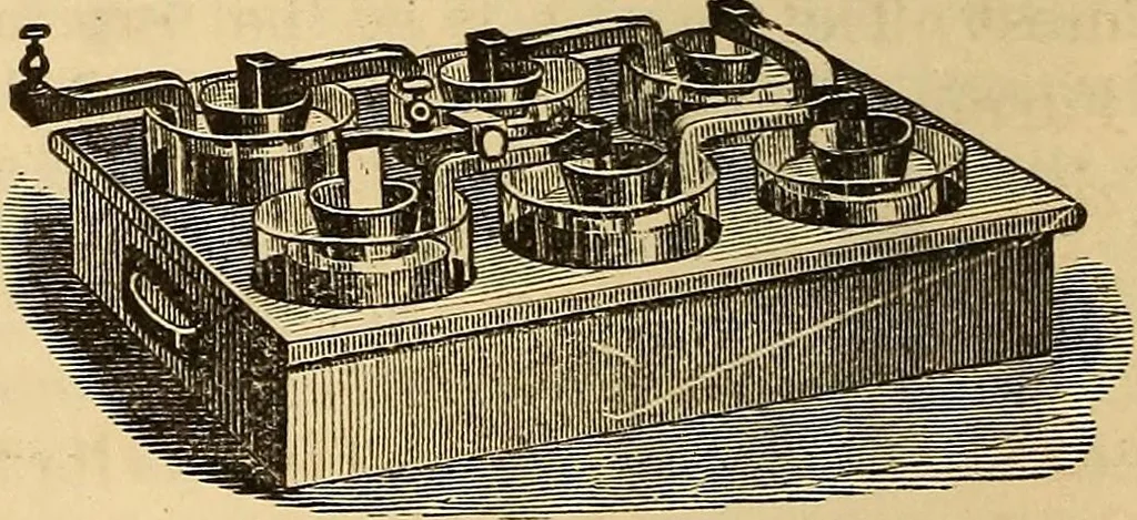 An illustration from Elementary natural philosophy : designed for high schools and academies, 1881, leaf 270
