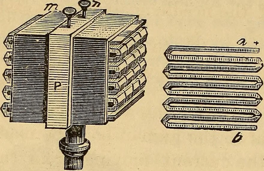 An illustration from Elementary natural philosophy : designed for high schools and academies, 1881, leaf 272