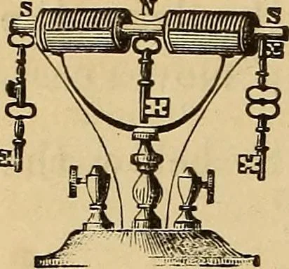 An illustration from Elementary natural philosophy : designed for high schools and academies, 1881, leaf 274