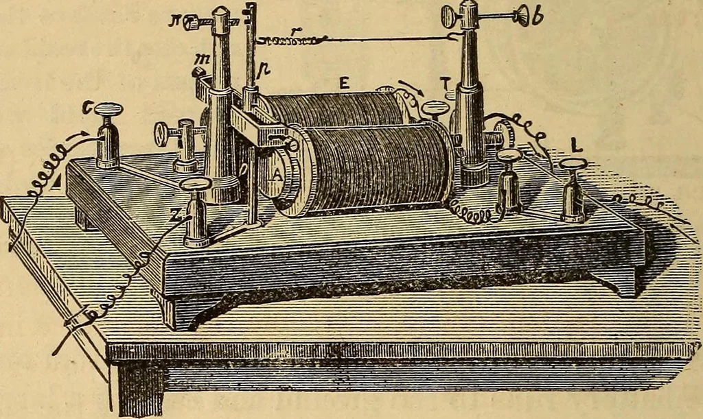 An illustration from Elementary natural philosophy : designed for high schools and academies, 1881, leaf 276