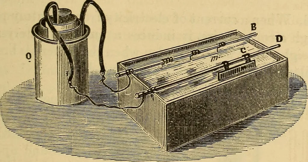 An illustration from Elementary natural philosophy : designed for high schools and academies, 1881, leaf 281