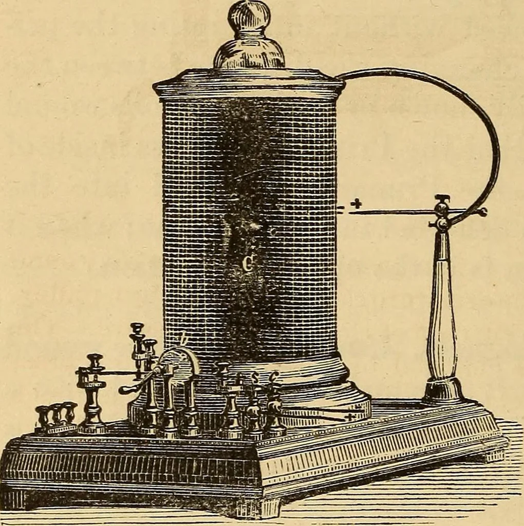 An illustration from Elementary natural philosophy : designed for high schools and academies, 1881, leaf 284