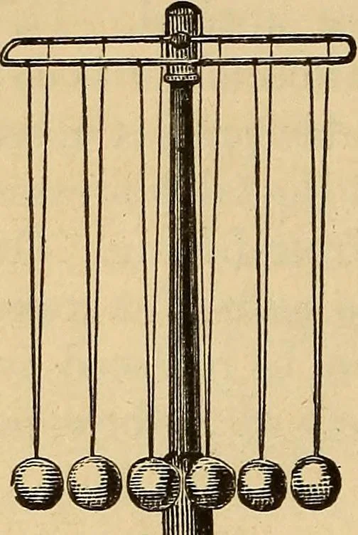 An illustration from Elementary natural philosophy : designed for high schools and academies, 1881, leaf 46