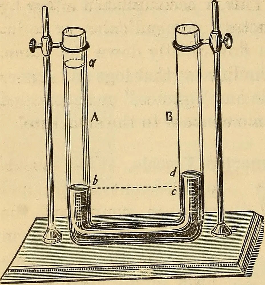 An illustration from Elementary natural philosophy : designed for high schools and academies, 1881, leaf 82