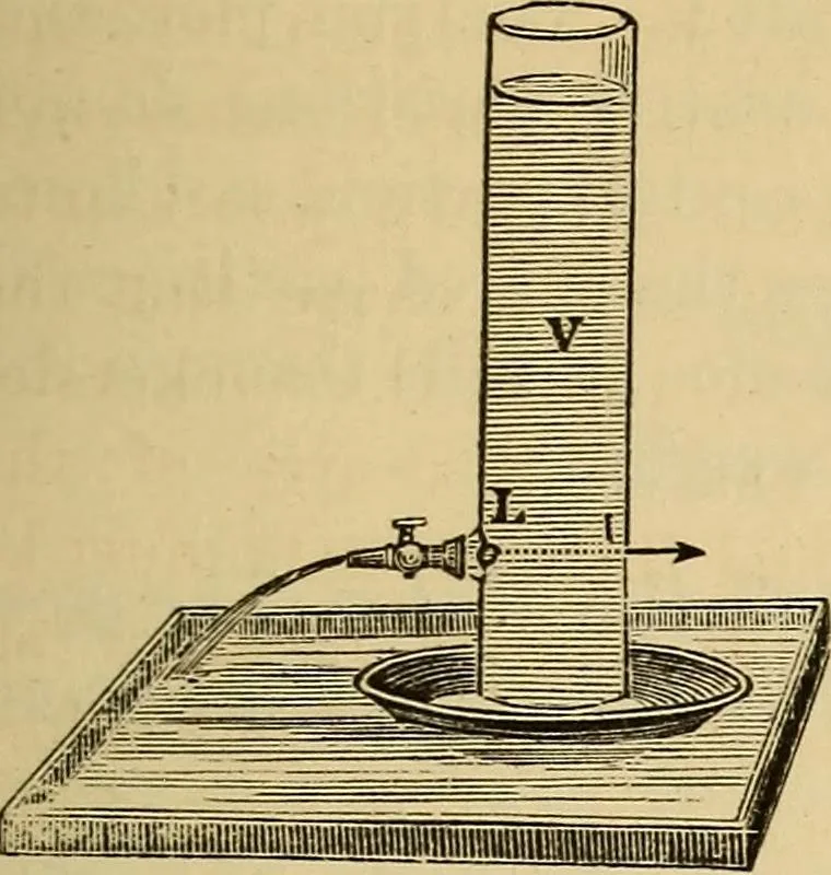 An illustration from Elementary natural philosophy : designed for high schools and academies, 1881, leaf 89