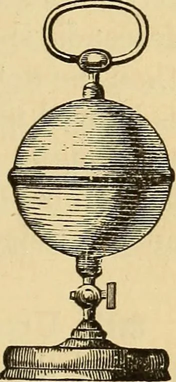 An illustration from Elementary natural philosophy : designed for high schools and academies, 1881, leaf 97