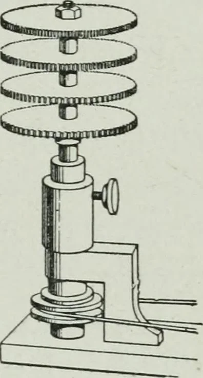 An illustration from Elementary physics for high schools, 1914, leaf 109