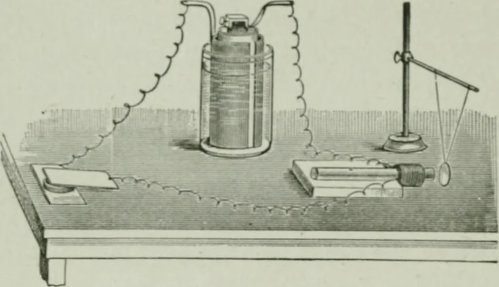 An illustration from Elementary physics for high schools, 1914, leaf 224