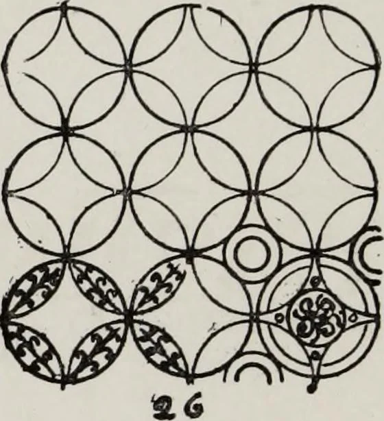 An illustration from Elementary principles of ornament, 1890, leaf 25