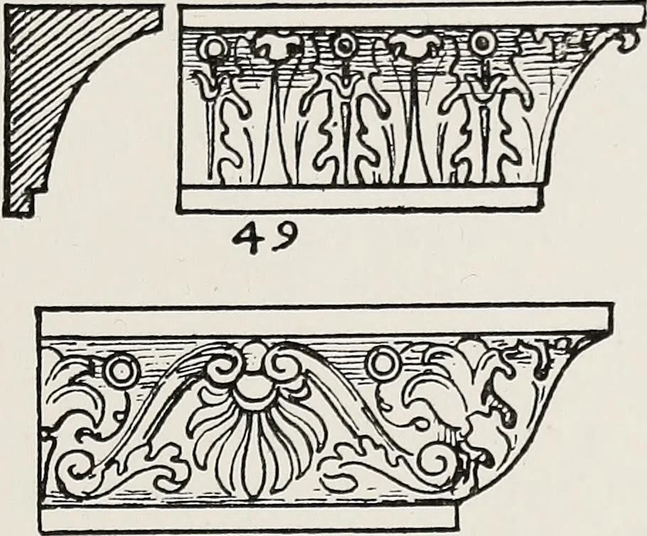 An illustration from Elementary principles of ornament, 1890, leaf 36