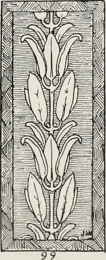 An illustration from Elementary principles of ornament, 1890, leaf 74