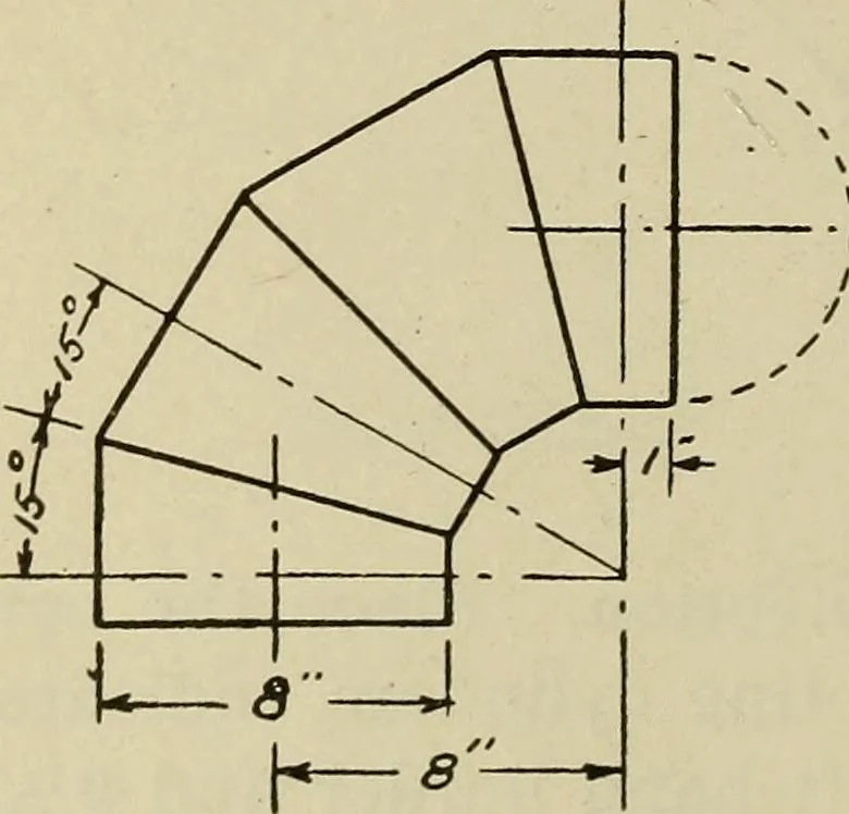 An illustration from Elementary projection, 1921, leaf 34