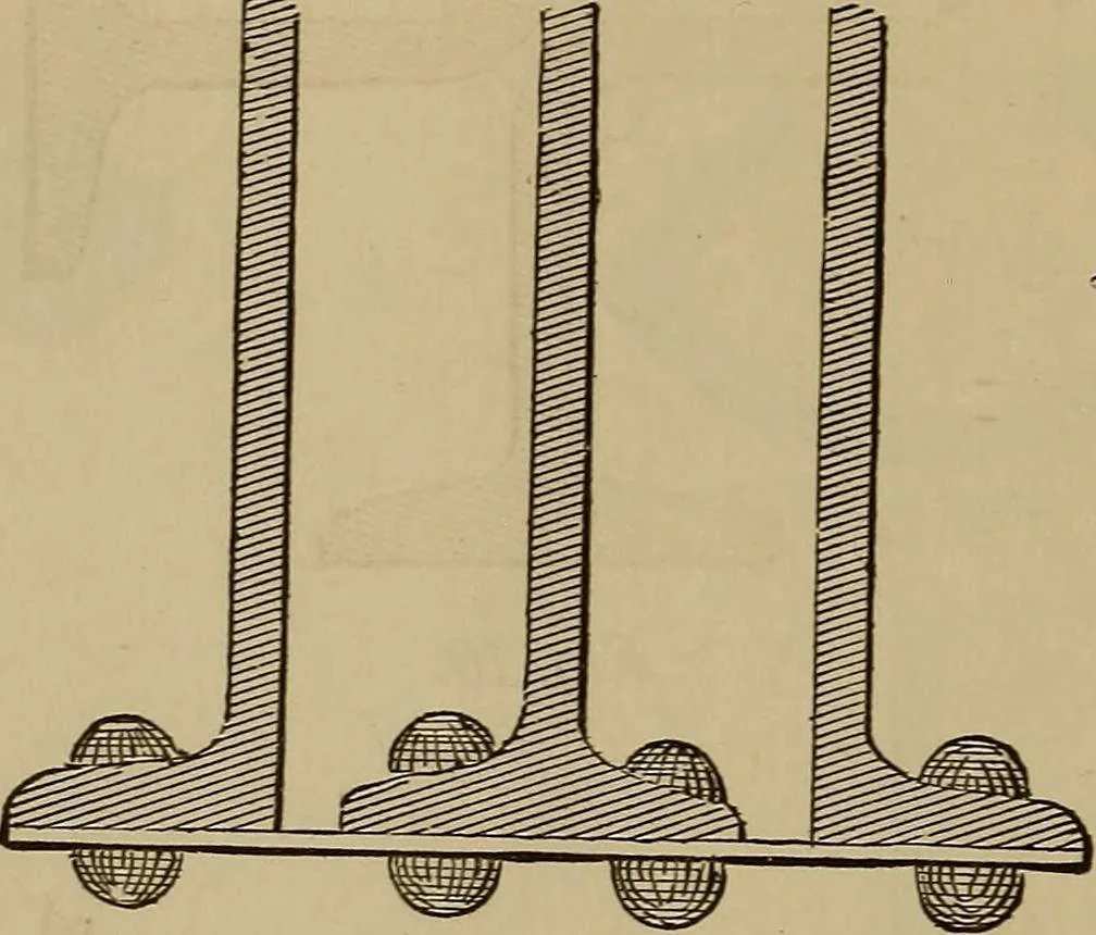 An illustration from Elementary projection drawing. Theory and practice. For preparatory and higher scientific schools, industrial and normal classes; and the self-instruction of teachers, inventors, draftsmen, and artisans. In six divisions .., 1880, leaf 115