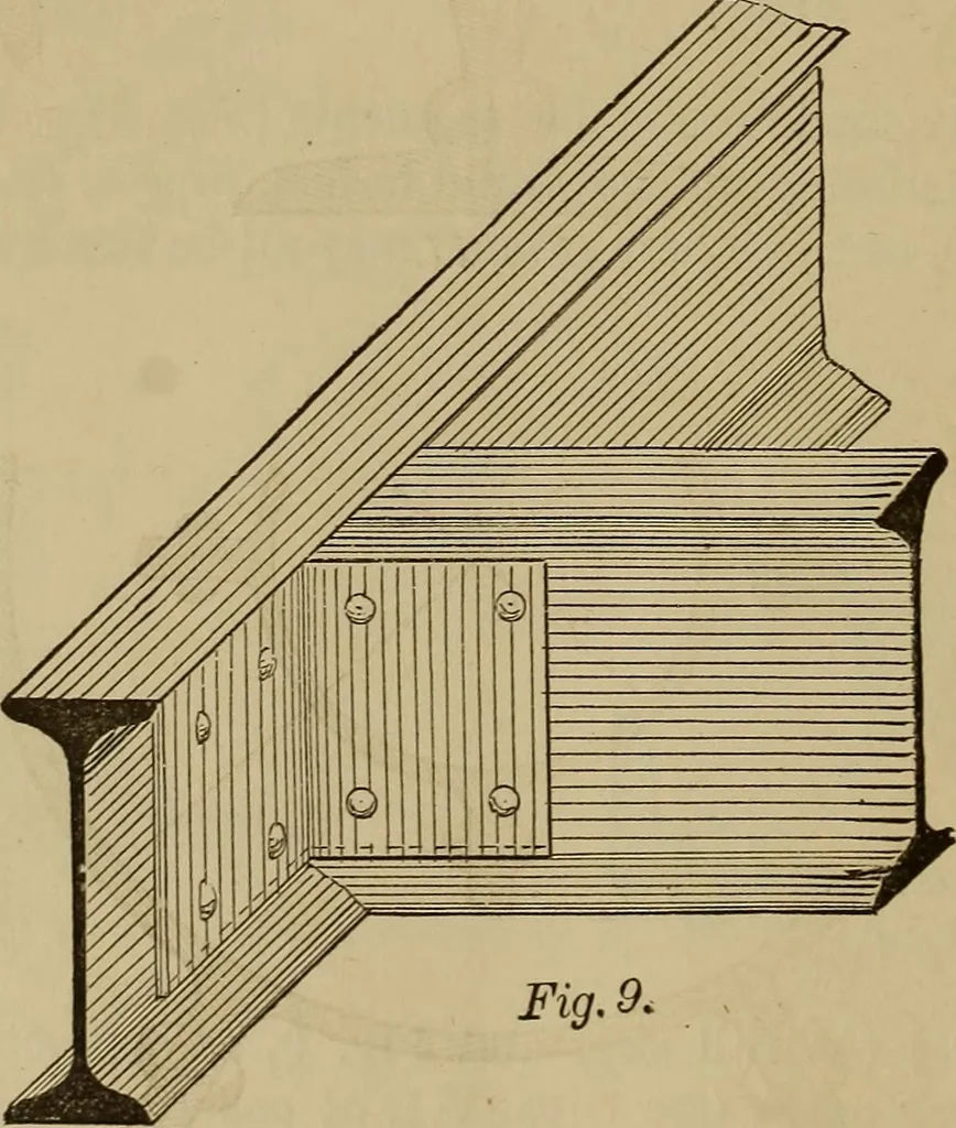 An illustration from Elementary projection drawing. Theory and practice. For preparatory and higher scientific schools, industrial and normal classes; and the self-instruction of teachers, inventors, draftsmen, and artisans. In six divisions .., 1880, leaf 115