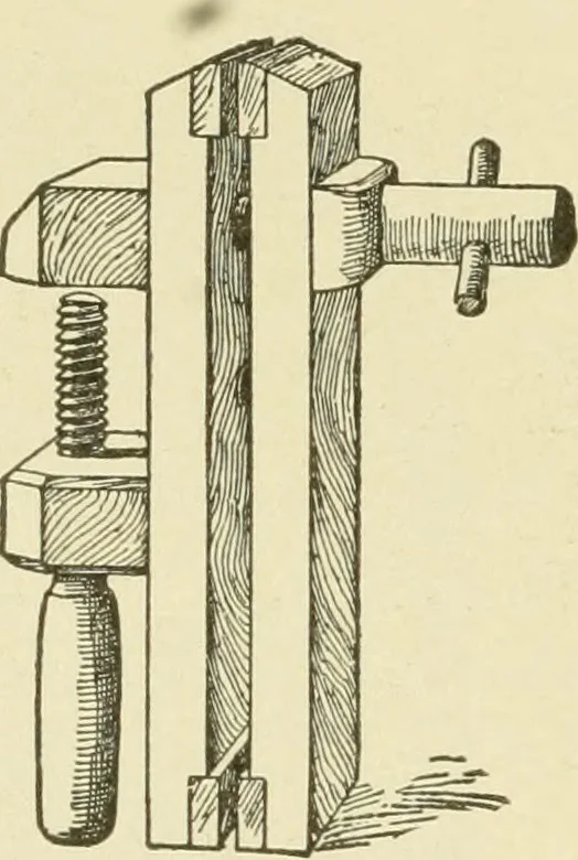An illustration from Elementary sloyd and whittling, 1906, leaf 25