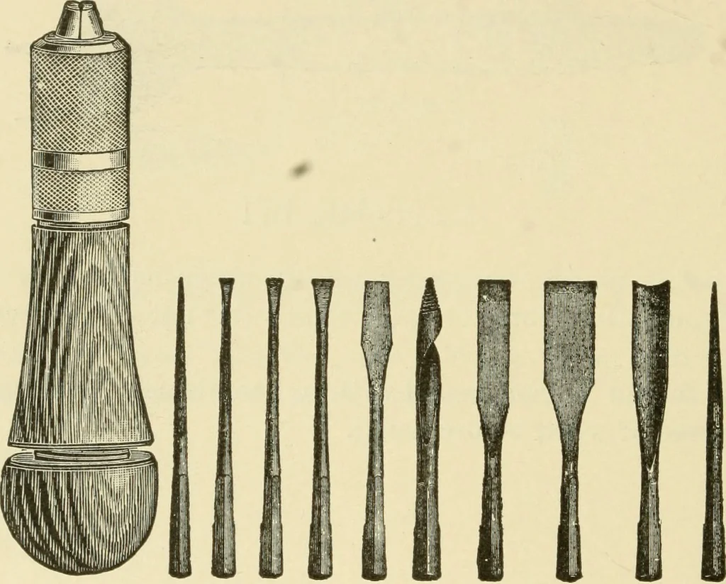 An illustration from Elementary sloyd and whittling, 1906, leaf 33