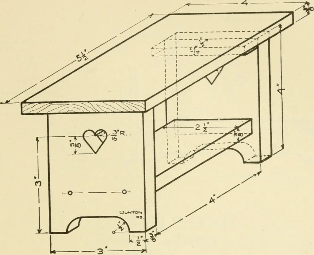 An illustration from Elementary sloyd and whittling, 1906, leaf 66
