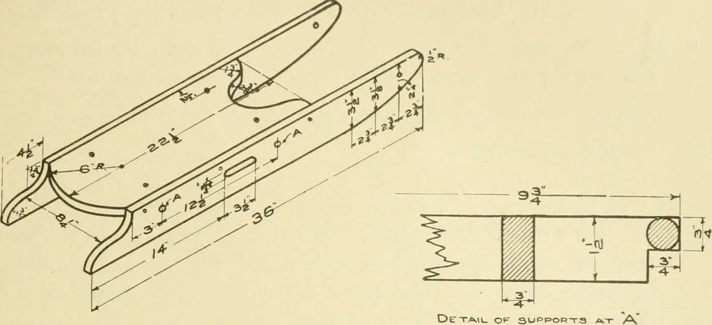 An illustration from Elementary sloyd and whittling, 1906, leaf 70