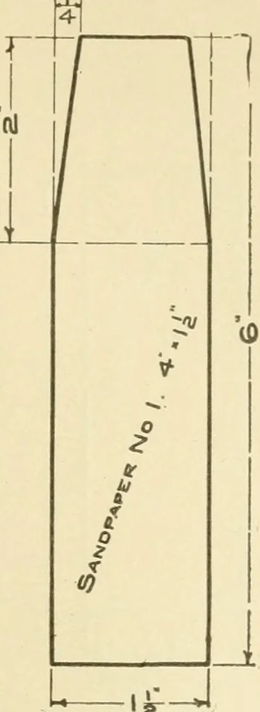 An illustration from Elementary sloyd and whittling, 1906, leaf 82