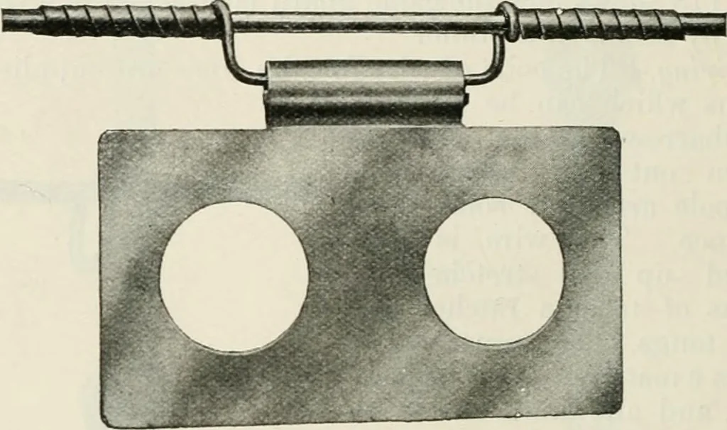 An illustration from Elementary telegraphy : a manual for students; written specially to meet the requirements of the ordinary grade of the subject as published in the syllabus of the city and guilds of London Institute, 1910, leaf 151