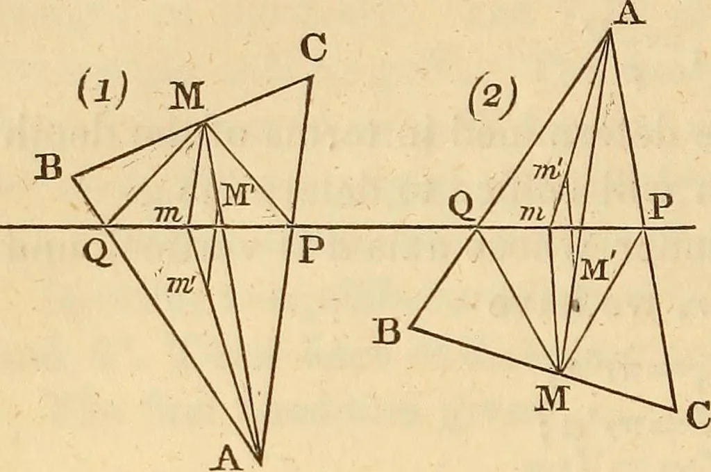 An illustration from An elementary treatise on mechanics, embracing the theory of statics and dynamics, and its applications to solids and fluids, 1849, leaf 274