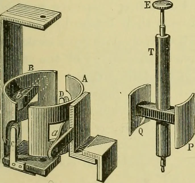 An illustration from Elementary treatise on electricity and magnetism :, 1905, leaf 127
