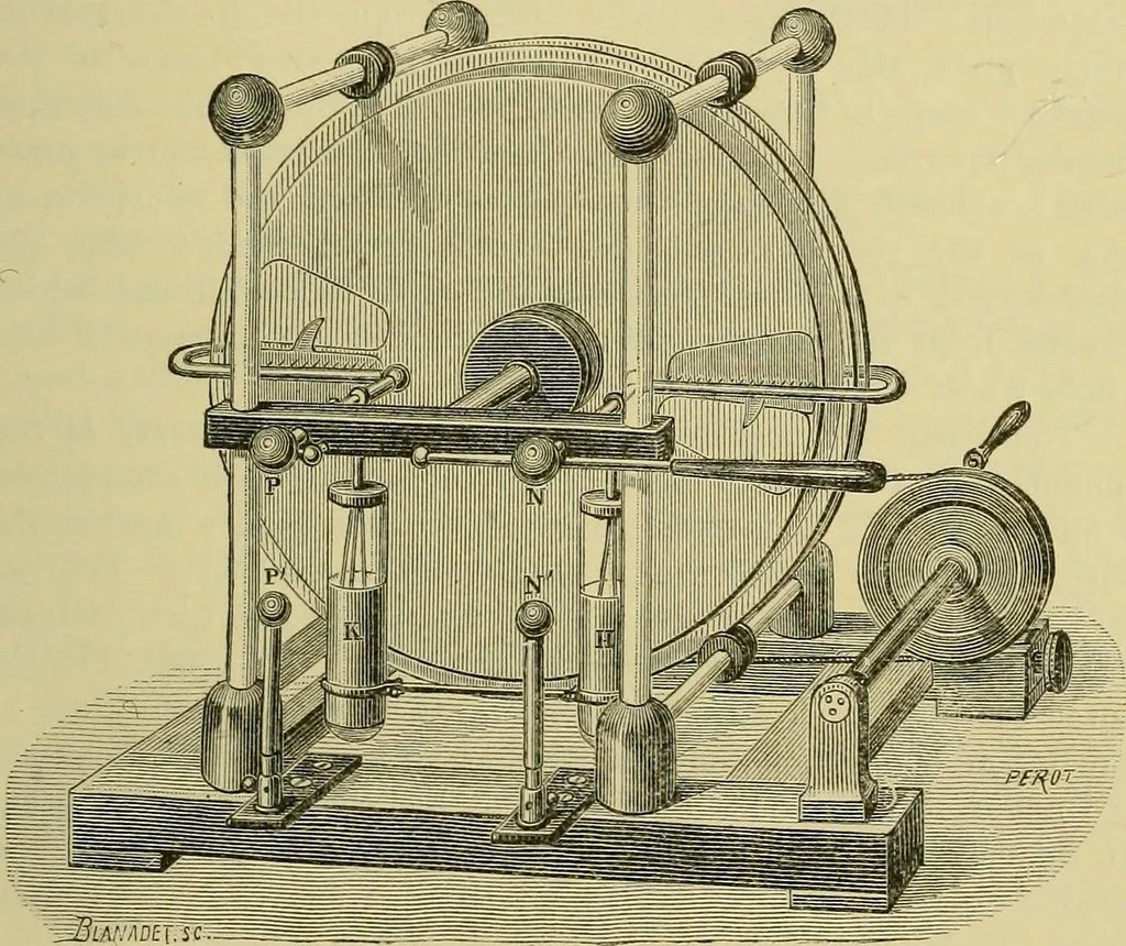 An illustration from Elementary treatise on electricity and magnetism :, 1905, leaf 129