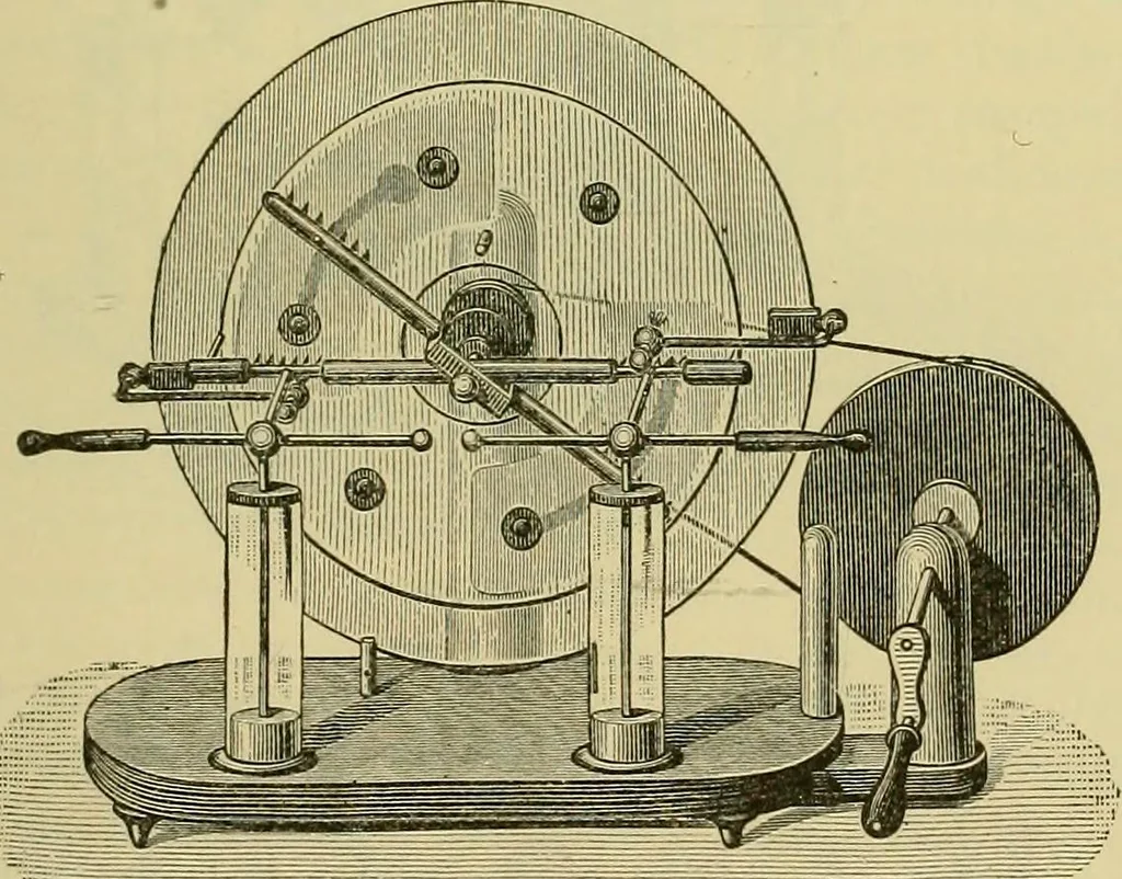 An illustration from Elementary treatise on electricity and magnetism :, 1905, leaf 133