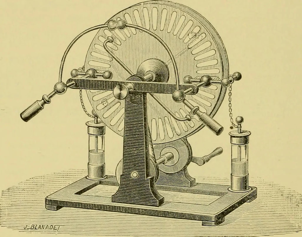 An illustration from Elementary treatise on electricity and magnetism :, 1905, leaf 134