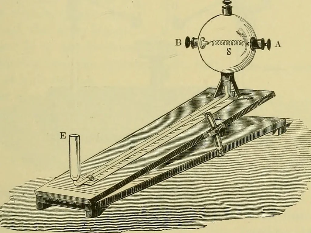 An illustration from Elementary treatise on electricity and magnetism :, 1905, leaf 151