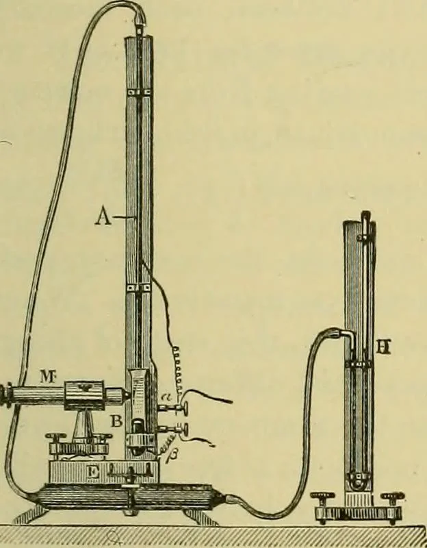 An illustration from Elementary treatise on electricity and magnetism :, 1905, leaf 255