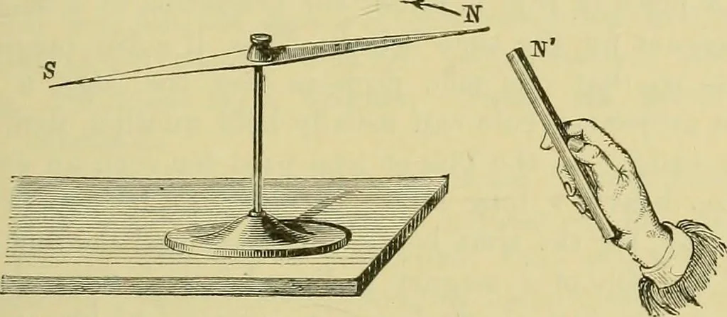An illustration from Elementary treatise on electricity and magnetism :, 1905, leaf 259